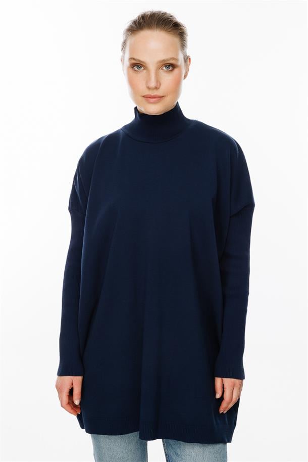 Yarım Balıkçı Triko Tunik-LACI