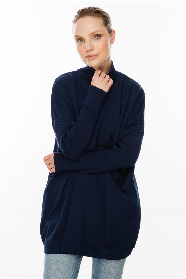 Yarım Balıkçı Triko Tunik-LACI