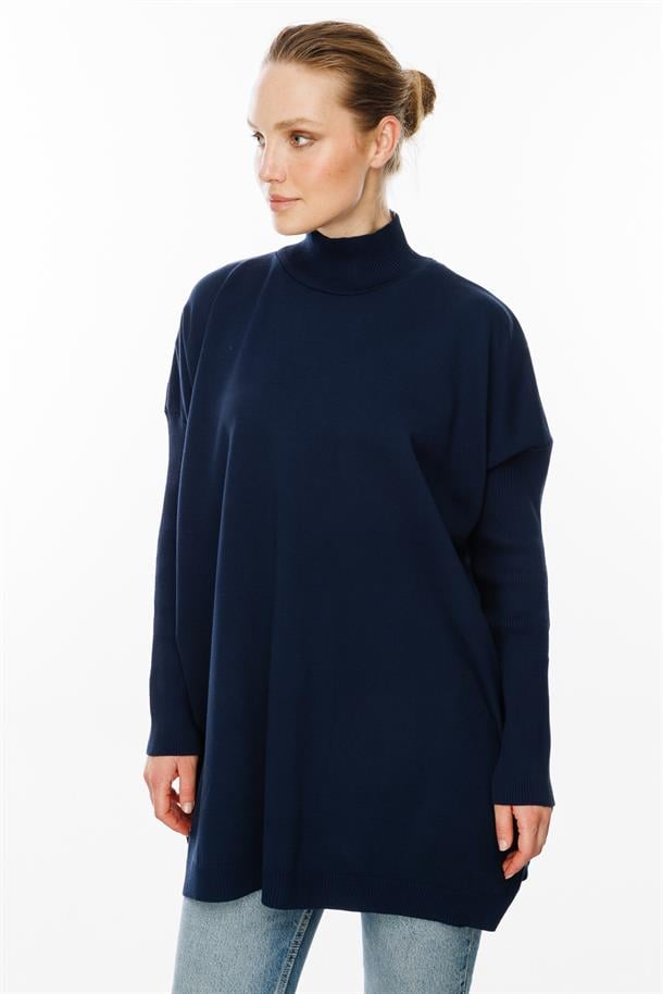 Yarım Balıkçı Triko Tunik-LACI