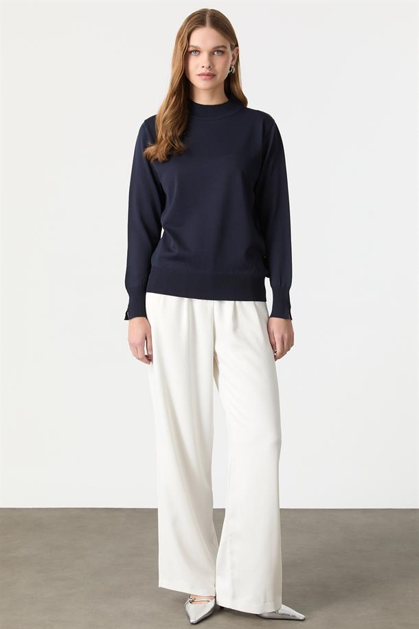 Yarım Balıkçı Triko Tunik-LACI