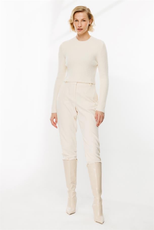 Yumoş Spor Triko Kazak-EKRU