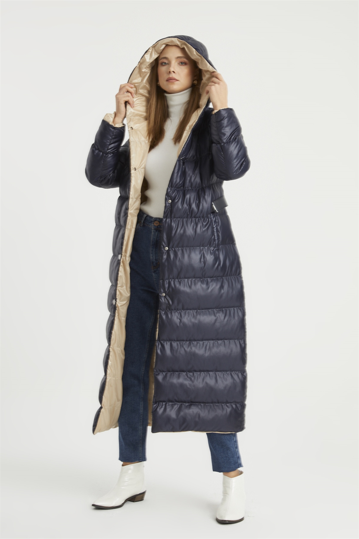 Puffer Belted Coat