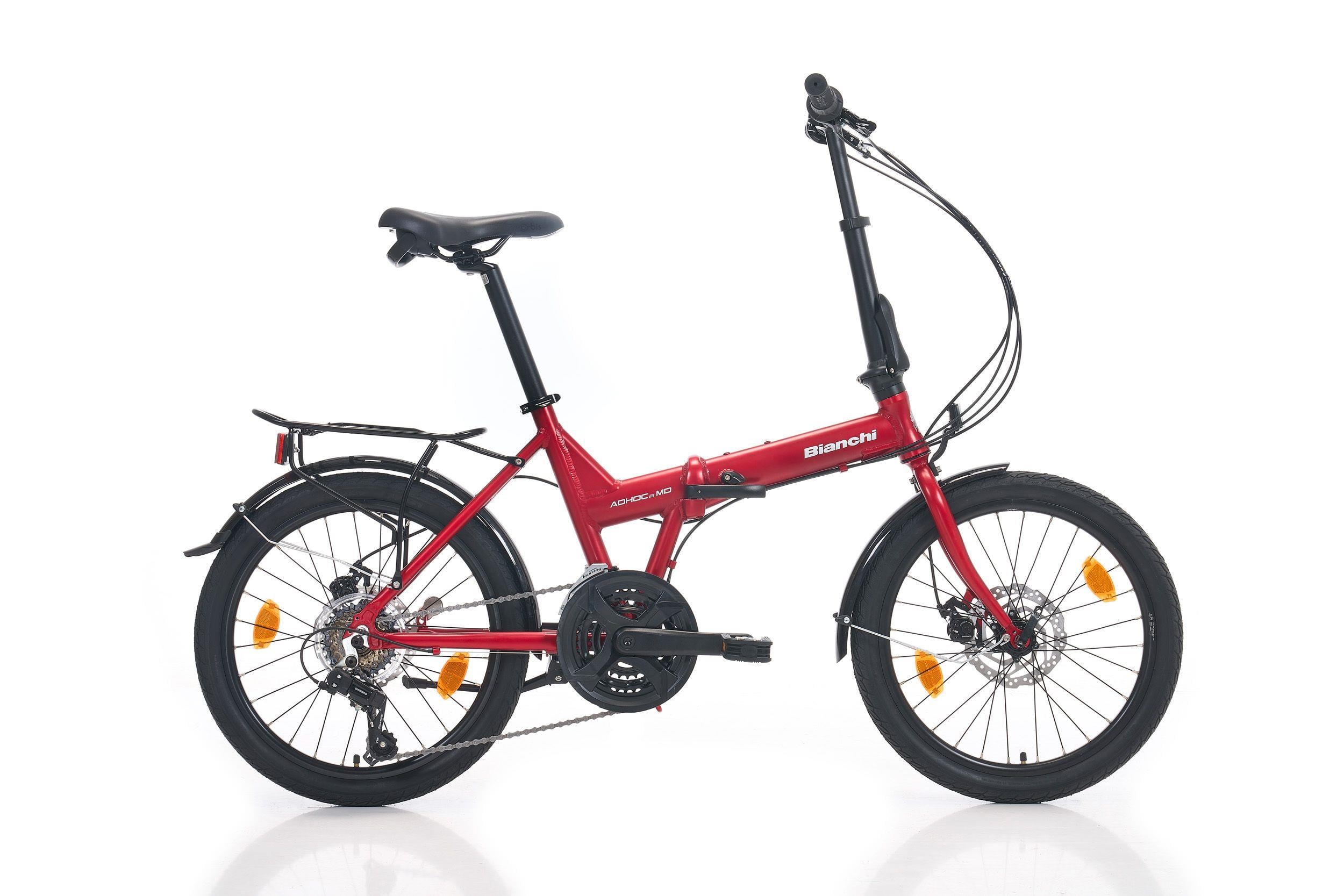 Bianchi Adhoc 21 MD Katlanır Bisiklet Kırmızı