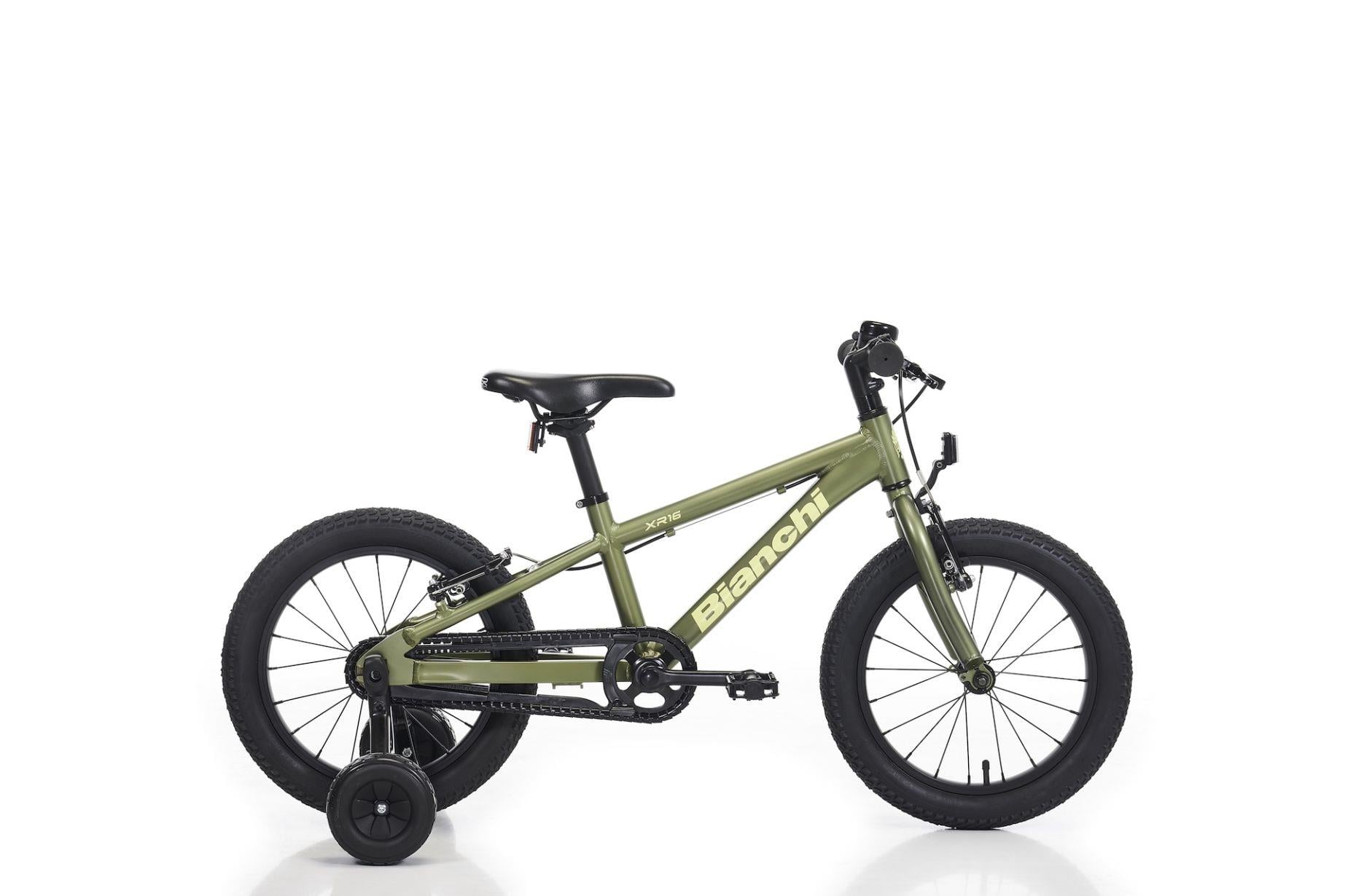 Bianchi XR16 Yeşil-Sarı 16 Jant Çocuk Bisikleti
