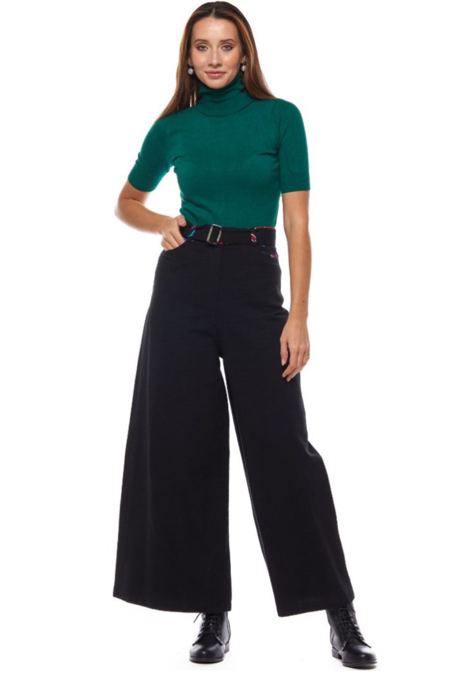 Black Tulip Pants
