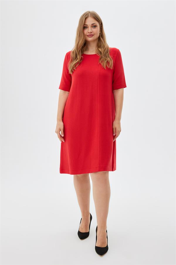 HAVENA Mini Elbise Kırmızı