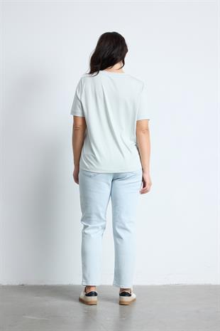 BRADLEY Basic T-shirt Gri