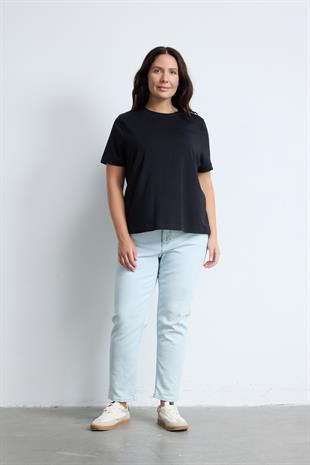 BRADLEY Basic T-shirt Siyah