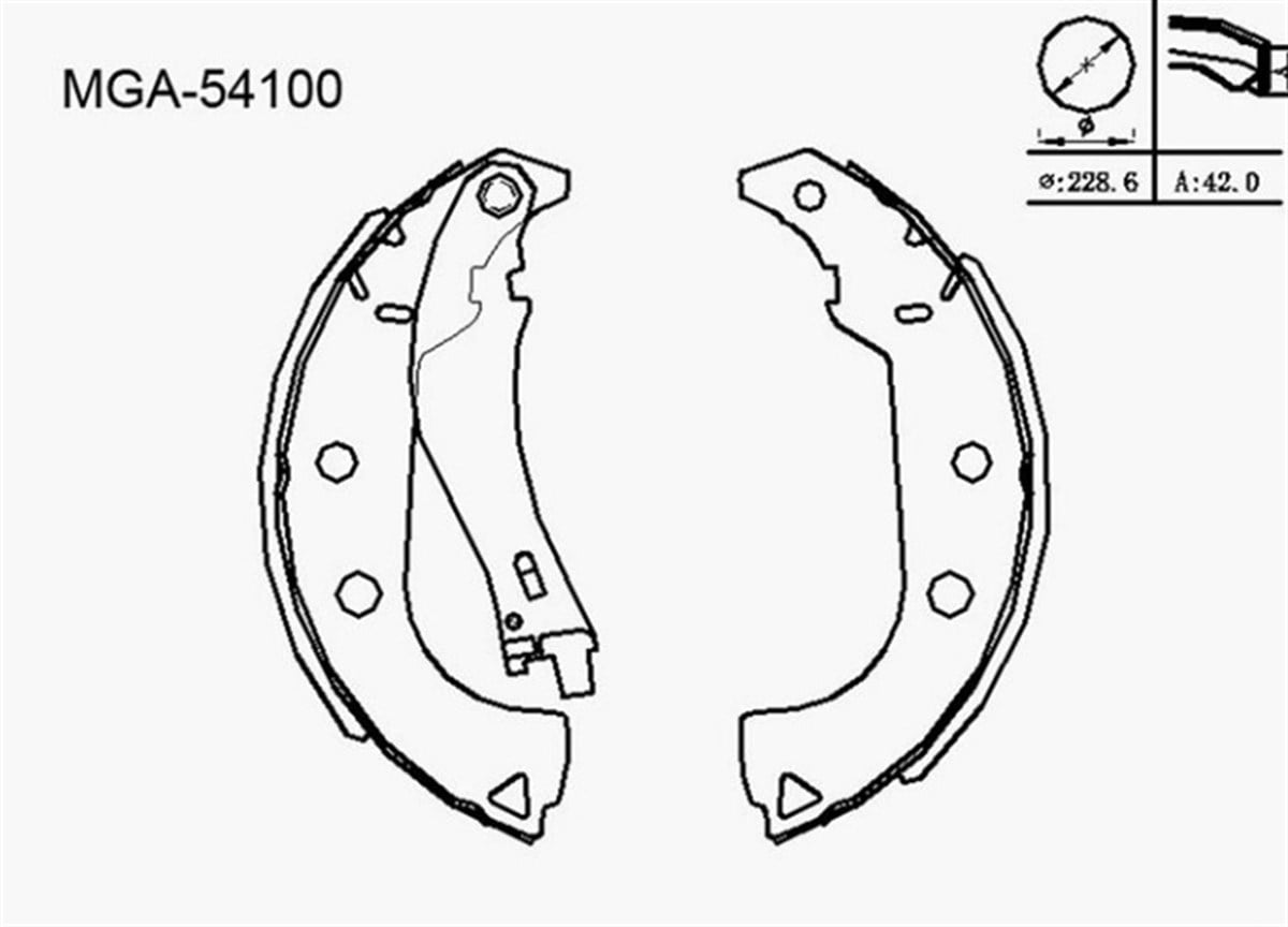 Fiat Albea Palio YM Doblo Cargo 77362453 54100 MGA