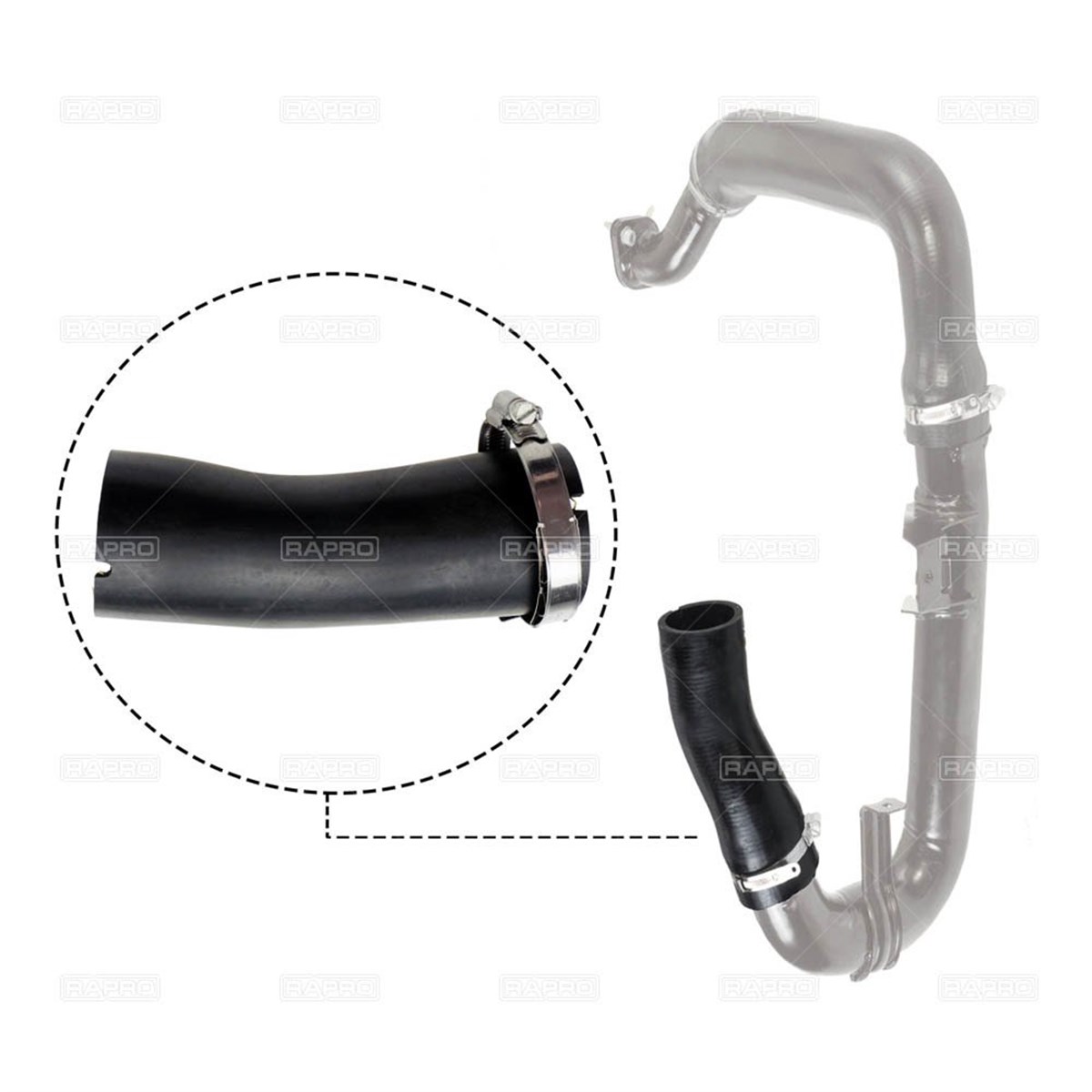 Turbo Hortumu Küçük Fiat Linea 1.6 JTD-RAPRO 11590-51780450