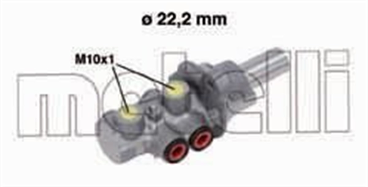 Ana Merkez Aliminyum Fiat Fiorino 1,3 MJT 16V 2007-METELLI 05-0677-77363967