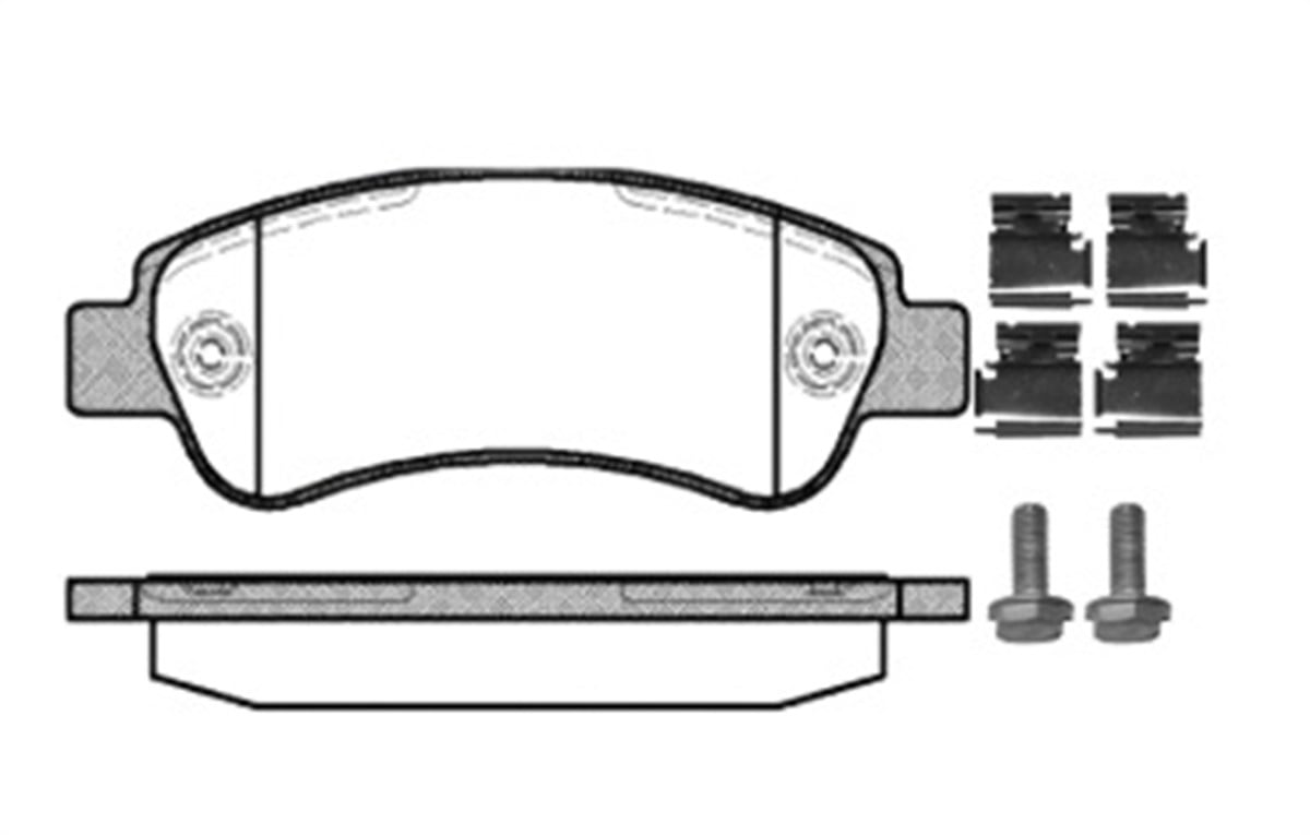 Arka Fren Balatası WVA 24465 Fiat Ducato Peugeot Boxer Citroen Jumper 06- MGA 55122