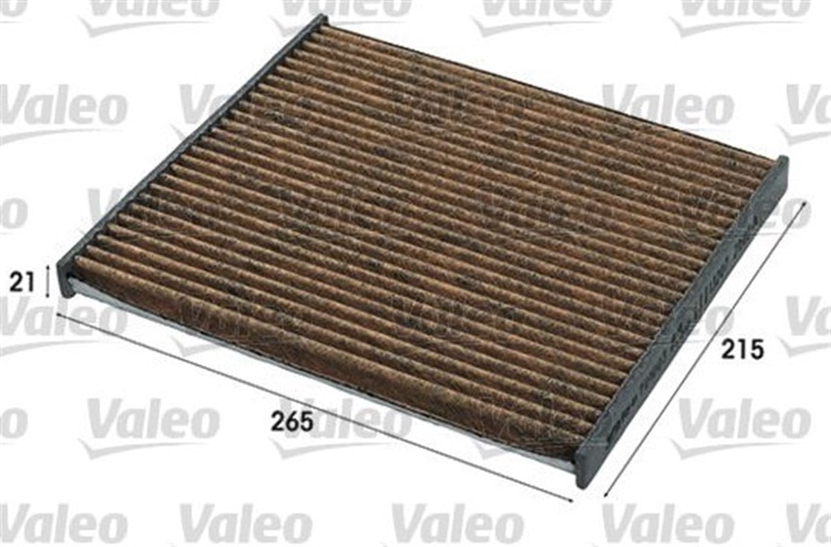 Kabin Polen Filtresi Karbonlu Polifenol Fiat Doblo10-Fiorino Punto 08-Punto evo 12-VALEO 701003