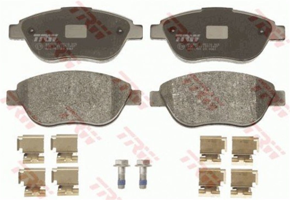 Ön Fren Balatası Fiat Doblo 01-Linea 07- 500 08-500 C 09-TRW GDB1750-77364281