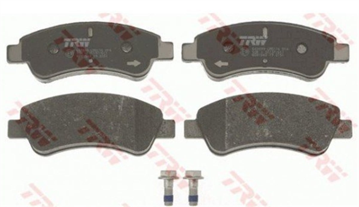 Ön Fren Balatası WVA 24101 GDB1582 GDB1463 Peugeot Partner 307 1.4HDI Citroen Berlingo 02-TRW GDB1563-77364016