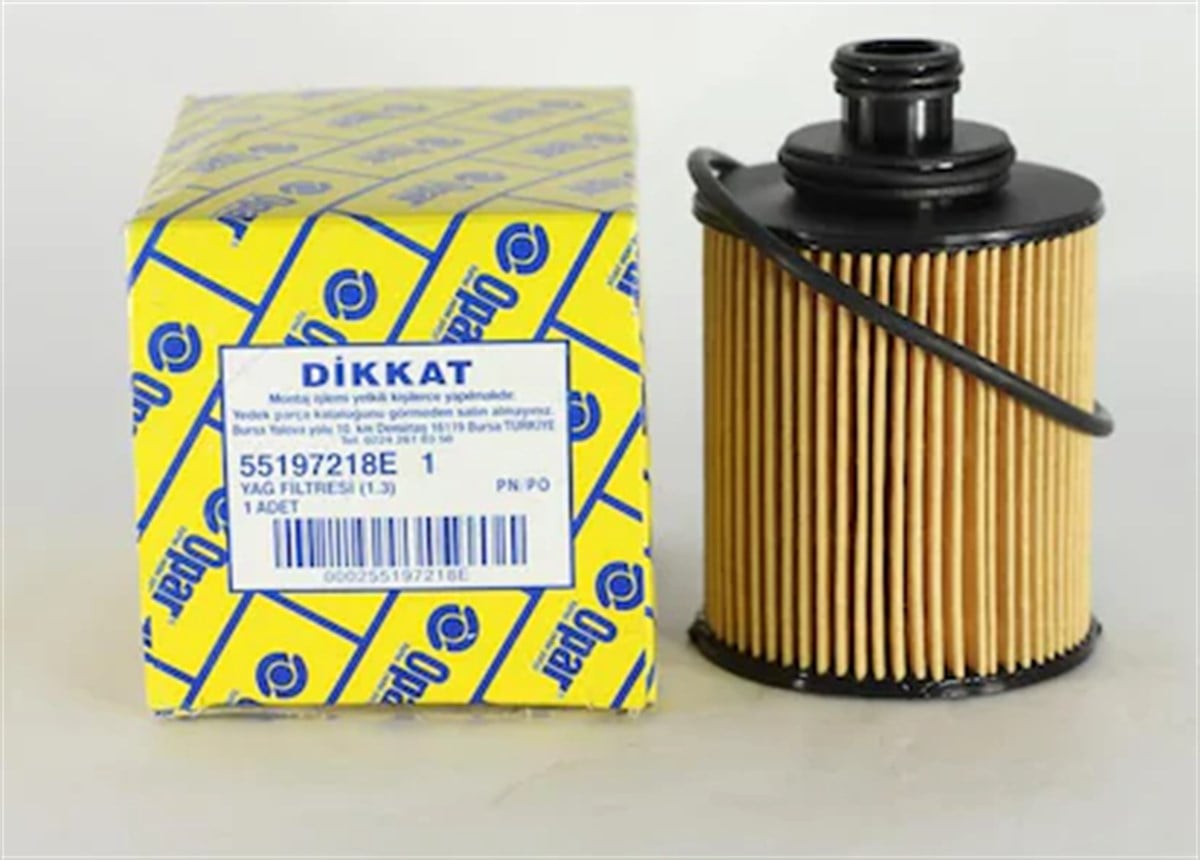 Yağ Filtresi Fiat Doblo Linea Fiorino 1.3JTD Opel  Corsa C D 1.3CDTI CHAMPION COF100578E