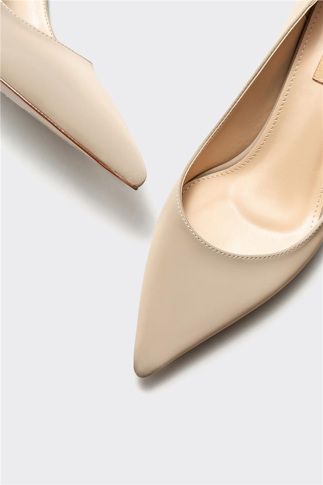 Bej Kadın Stiletto