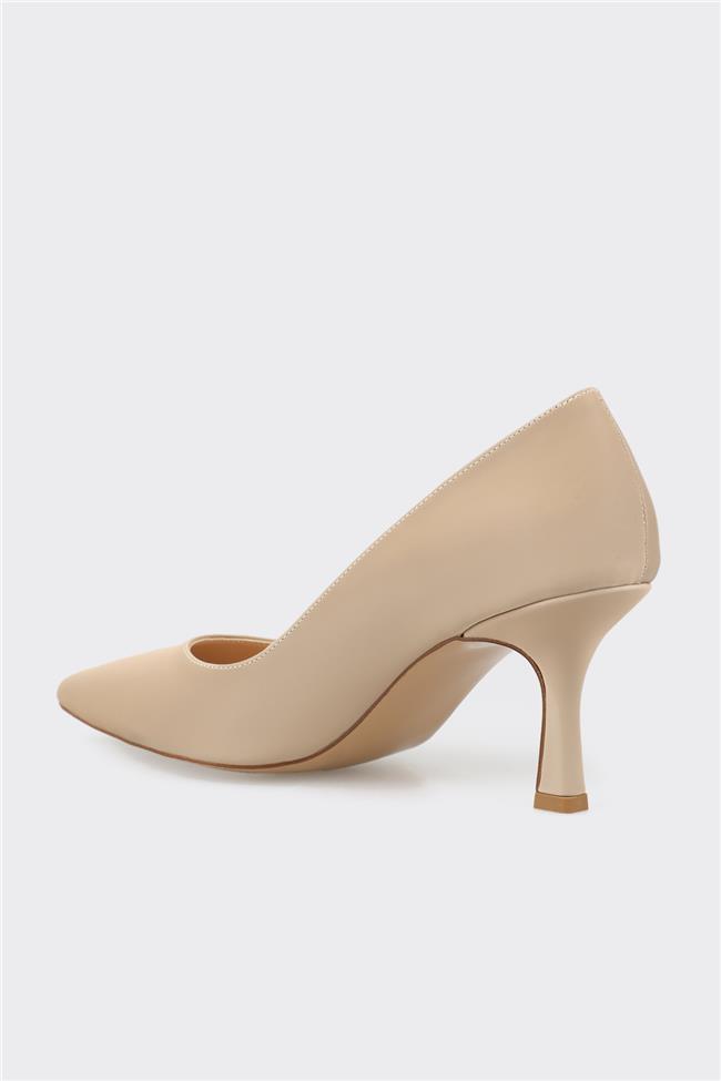 Bej Kadın Stiletto