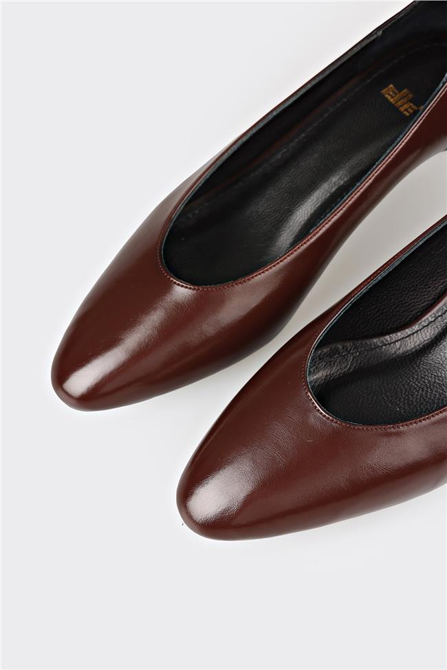 Kahve Kadın Stiletto