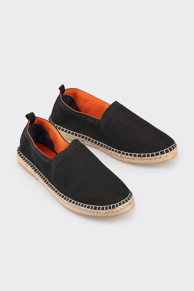 Siyah Erkek Espadril