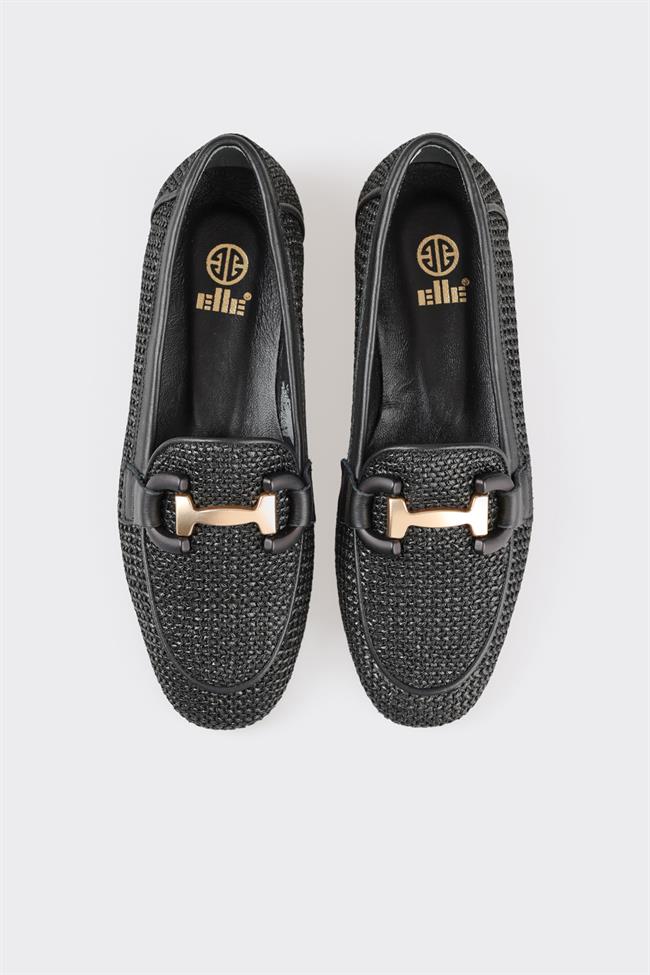 Siyah Kadın Loafer