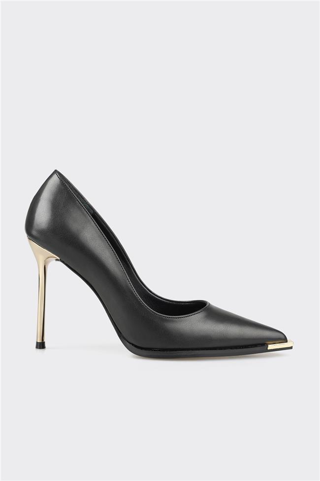 Siyah Kadın Stiletto