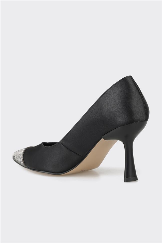Siyah Kadın Stiletto