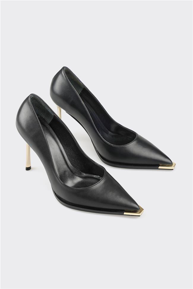 Siyah Kadın Stiletto