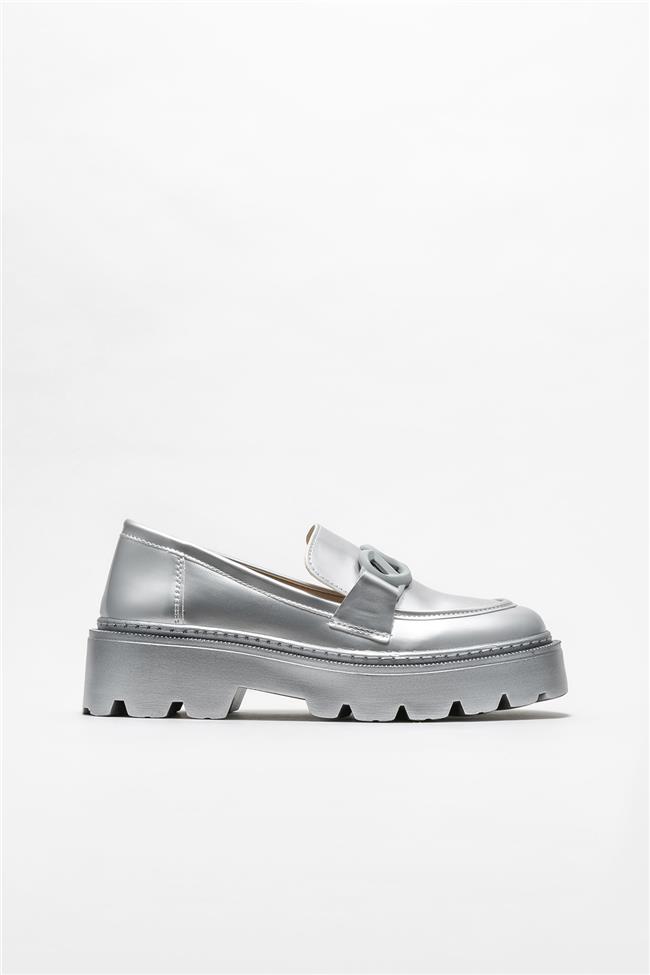 Lame Kadın Loafer