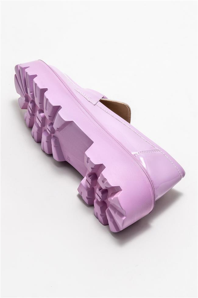 Lila Kadın Loafer