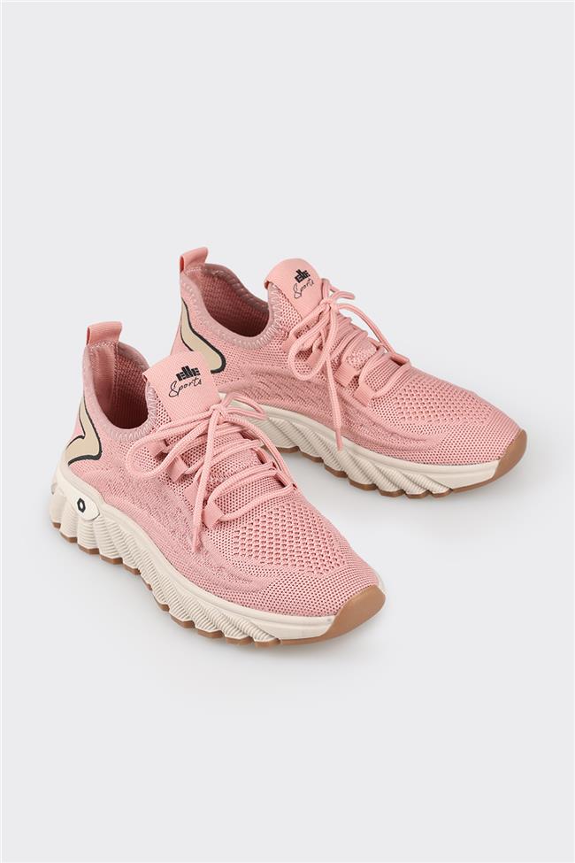 Pembe Kadın Spor Ayakkabı