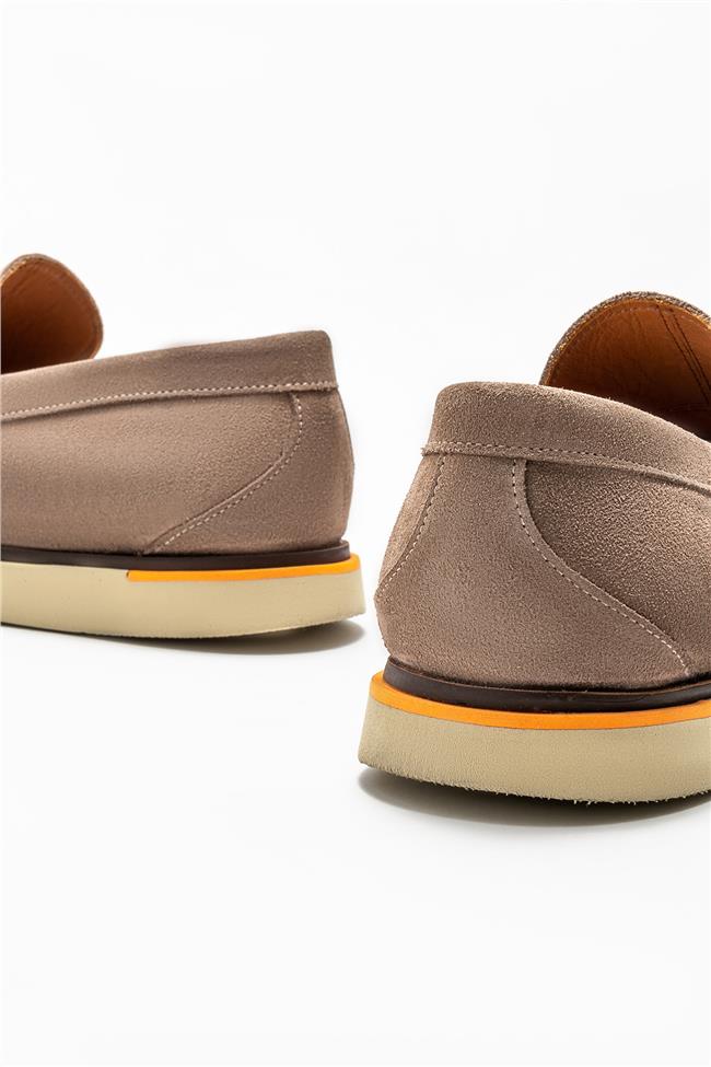 Vizon Deri Erkek Loafer