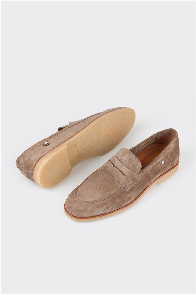 Vizon Deri Erkek Loafer