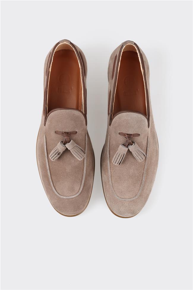 Vizon Deri Erkek Loafer