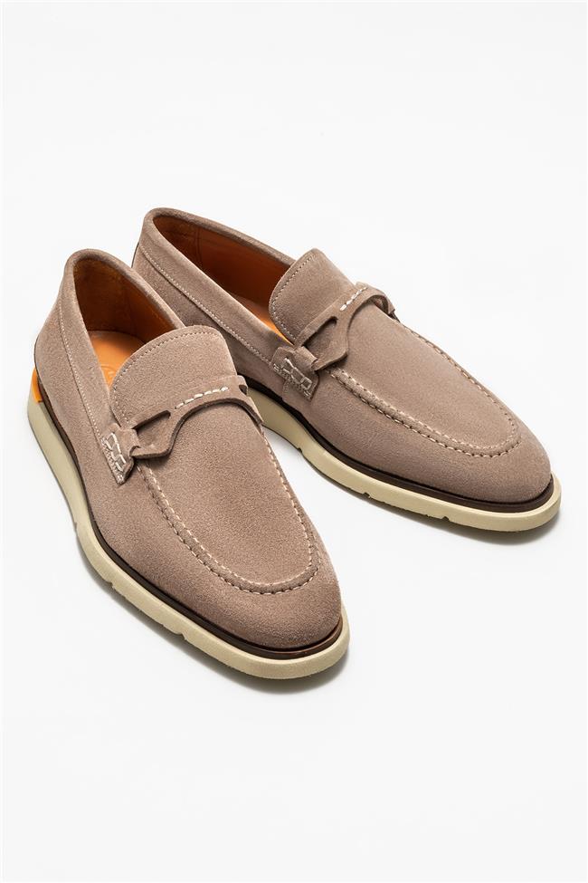 Vizon Deri Erkek Loafer