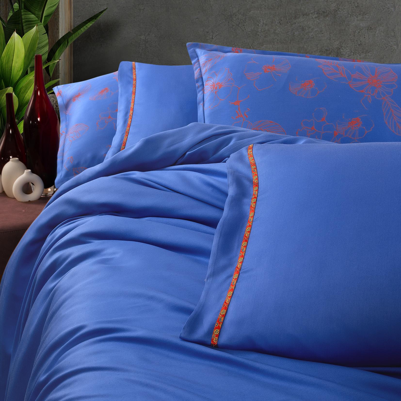 ADI MAVİ TENCEL  Комплект постельного белья