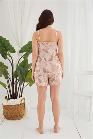 13551 ЖЕНСКАЯ ПИЖАМА С ШОРТАМИ