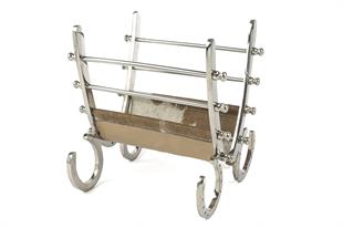 Gümüş Gazetelik 34x32x36cm