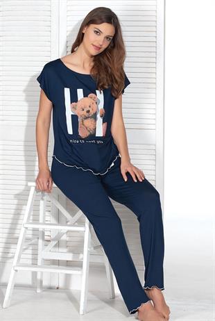 30300 ЖЕНСКАЯ ПИЖАМА СО ШТАНАМИ