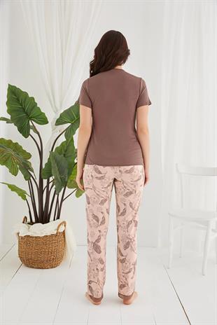 13549 ЖЕНСКАЯ ПИЖАМА СО ШТАНАМИ