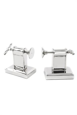 Декор для дома Gümüş Kitap Tutucu 26x8x14cm