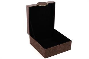 Bordo Desenli Kare Kutu 23x23x11cm