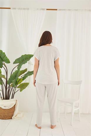 13795  ЖЕНСКАЯ ПИЖАМА СО ШТАНАМИ