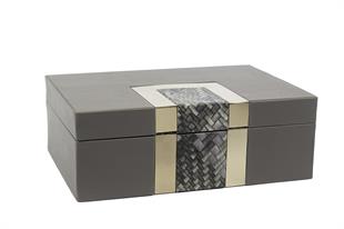 Gri Knit Kutu 21x30x11cm