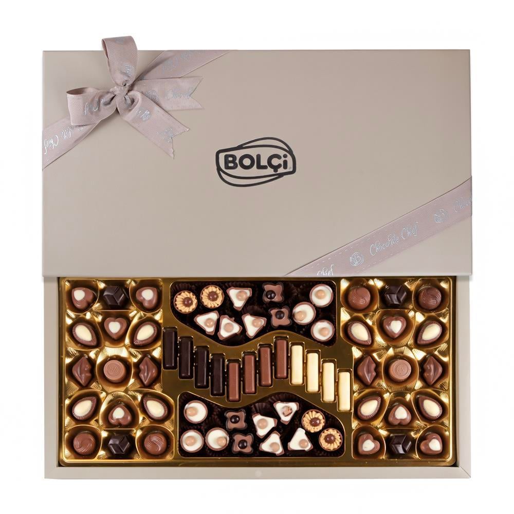 Düet Kutu Hediye Spesiyal Çikolata 750g