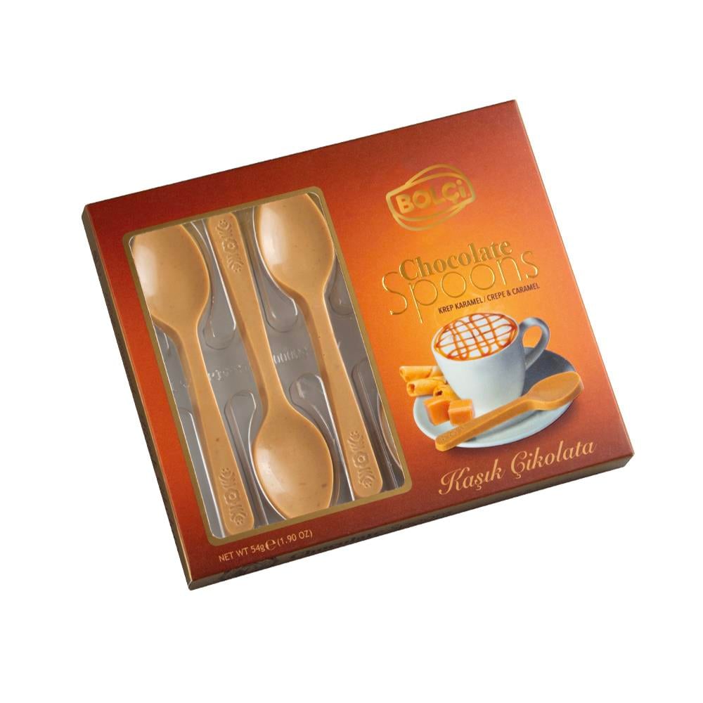Atıştırmalık Çikolata-Karamelli Kaşık Çikolata 54g