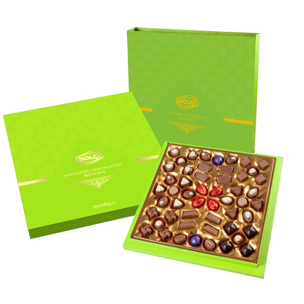 Spesiyal Çikolata-Mood Yeşil Kutu 595g