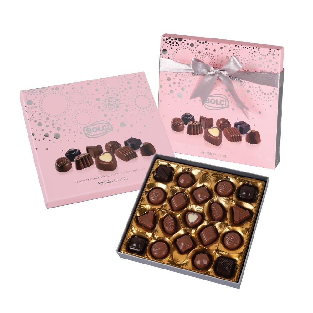 Spesiyal Çikolata-Spesiyal Pembe Kutu 190g