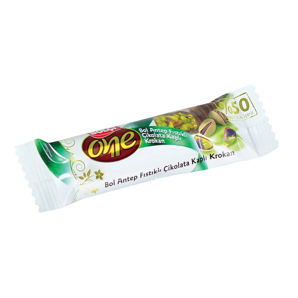 Bolu Çikolatası-Sütlü A.Fıstık Krokan Bar 30gr Bolu Çikolatası