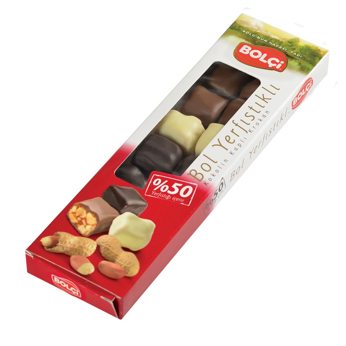 Bolu Çikolatası-Yer Fıstıklı 125 Gr Bolu Çikolatası